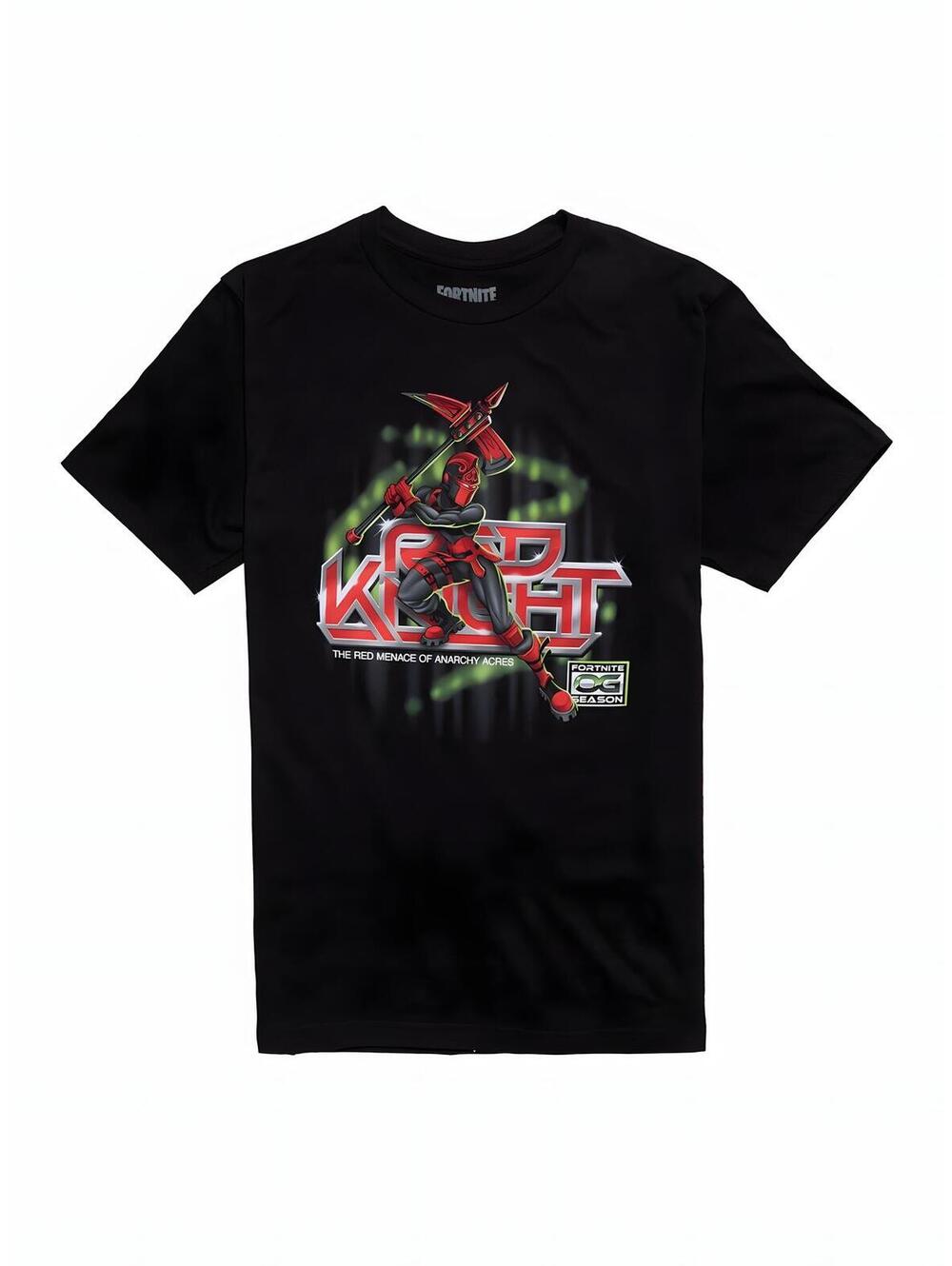 Fortnite Red Knight Black T-Shirt Size Medium New w/ tags